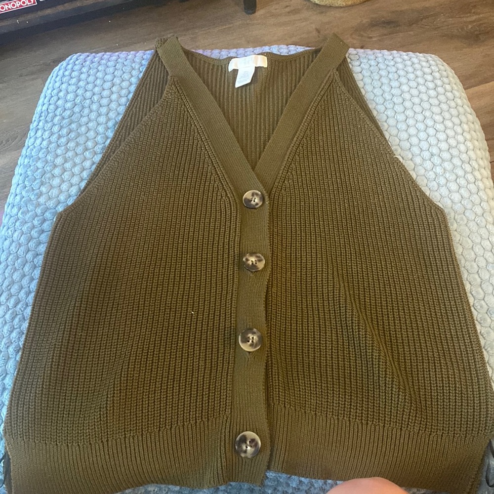 H&M Button-up Vest